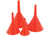 Performance Tool - 4 Pc Plastic Funnels - 1144