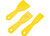 Performance Tool - Plastic Putty Knife Set 1523in 3pcs - 1173