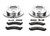 Powerstop - Front 1 Click Brake Kit W/ Hardware - K2156