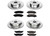 Powerstop - Front & Rear 1 Click Brake Kit W/ Hardware - K2164