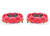Powerstop - Red Powder Coated Performance Calipers - S2712