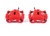Powerstop - Red Powder Coated Performance Calipers - S3194