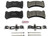 Powerstop - Front Z23 Evolution Sport Carbon Fiber Infused Ceramic Brake Pads - Z23-1365