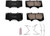 Powerstop - Front Z23 Evolution Sport Carbon Fiber Infused Ceramic Brake Pads - Z23-976
