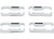 Putco - 1520 F150/17c F250/f350 Super Duty 4dr Chrome Door Handle Covers Buckets Only - 401064
