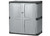 Rubbermaid - Fasttrack Base Double Door Garage Storage Resincabinet Gray - FG708500MICHR