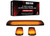 Recon - 1519 Silverado/sierra 2500/3500hd (3 Pc Set) Smoked Cab Roof Light Lens - 264157BKHPAM
