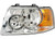 Regionmax - Lh Headlamp Assy Composite; W/bright Bezel; Expedition 0306 - FR355-B001L