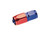 Red Horse Performance - 16 Straight Female Aluminum Hose End  Red&blue - 1000-16-1