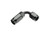 Red Horse Performance - 06 90 Degree Female Aluminum Hose End  Black - 1090-06-2