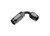 Red Horse Performance - 08 90 Degree Female Aluminum Hose End  Black - 1090-08-2