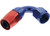 Red Horse Performance - 06 120 Degree Female Aluminum Hose End  Red&blue - 1120-06-1