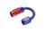 Red Horse Performance - 10 180 Degree Female Aluminum Hose End  Red&blue - 1180-10-1