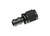 Red Horse Performance - 04 Straight An/jic Hose End Push Lock  Black - 36618