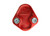 Red Horse Performance - Aluminum Block Off Plate For General Ford Except 351c/351m & 400 Engine Red - 4810-302-3