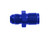 Red Horse Performance - 06 An Male To 5/818 Inverted Flare Pump/fuel Line Adapter  Blue - 1154320