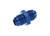 Red Horse Performance - 04 Male To Male 7/16 X 20 An/jic Flare Union  Blue - 815-04-1