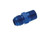 Red Horse Performance - 10 Straight Male Adapter To 08 (1/2) Npt Male  Blue - 816-10-08-1