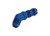 Red Horse Performance - 06 Male An/jic Bulkhead Adapters 45 Degree  Blue - 837-06-1