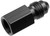 Red Horse Performance - 03 An Male To 1/8 In Npt Female Gauge Adapterstraightblack - 9195-03-02-2