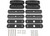 Rhino-Rack - Base Kit Arb Sportslid/proform Tonneau (4pcs) - RCP72-BK