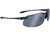 Radians INC - Es4 Premium Safety Eyewear Crystal Black Frame Polarized Silver Mirror Lens - 21427