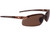 Radians INC - Es5 Premium Safety Eyewear Crystal Brown Frame Polarized Brown Lens - 291113