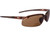 Radians INC - Es5 Bifocal Safety Eyewear Crystal Brown Frame Hd Brown Lens 2.0 Diopter - 2911720