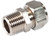 Rapid Air - 1/2in Maxline X 1/2in Male Npt Straight Fitting - M8002
