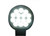 Race Sport Lighting - 4.5in 56 Watt Round Iq Series Auxiliary Led Flood Beam Light - RS4IQ56WR