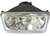 Race Sport Lighting - 4x6in Diamond Cut Headlight Conversion Lenses - RS-7012B
