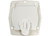 RV Designer - Basic Cable Hatch Flat Sided Polar White  4.2in X 3.9in X 2in (replaceable L - B140