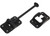 RV Designer - Entry Door Holder  Plastic T  6in  Black - E236