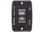 RV Designer - Blk Contoured Switch  20 A Continuous 40 A Peak. Cutout 1.85inh X 2.3inw. Bez - S141