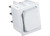 RV Designer - White Rocker Switch 5 A Momentary On/off Momentary On  Dpdt  Cutout .872in - S475