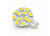 RV Lighting Inc - 6 Pk Led Bulbs Miniature Wedge Connector(t10) On Side W/12 Leds  Cold White - WG4-CW12M6