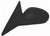 Sherman - Lh Door Mirror Pwr Rem Nonhtd Text Blk Nonfldg Mustang 9698 - 474-321L