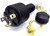 Sierra - Ignition Switch Back Up Nut:brass; Face Nut:knurled Black Plastic; Rated Ignit - MP39200