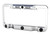 Sound Stream - Universal License Plate Frame W/builtin Rearview Backup Camerachrome - VLP2CSC