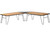 Overland Vehicle Systems - Kick It Camp Table  Wood Base & Storage Bag - 30100030