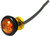 Uni-Bond Lighting - Led Compact Side Marker Lamp W/ Grommet Amber - LED0700A