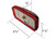 Uni-Bond Lighting - 1inx2in Rectangle Sealed Marker Lamp Red - SE1225R