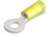 Uni-Bond Lighting - (100/pack) Insulated Ring Terminals Yellow 1210 Ga Stud 8 - TR1008-100