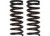UMI Performance INC - 7081 Gm Fbody Lowering Spring Front 2in Lowering Black - 2647F