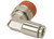 Viair Corporation - 1/8 Npt(m) To 1/4 Airline 90 Degree Swivel Elbow Fitting (2 Pcs) Dot Approved - 11442