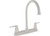 Valterra - Catalina 2handle Hi Arc 8 In Kitchen Faucet  White W/white Lever Handles - PF221204