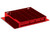 Weather Guard - Accessory Tray Steel 19.25in X 14in X 3in  Red - 615