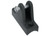 Whitecap - Pkgd 7/8in Rail Hinge (pr)  Blk - 3443BP