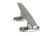 Whitecap - Pkgd Cp Zamac 41/2in Hollow Base Cleat - S-1444C
