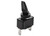 Whitecap - Pkgd Black Toggle Switch (mom On/off) - S-8077C